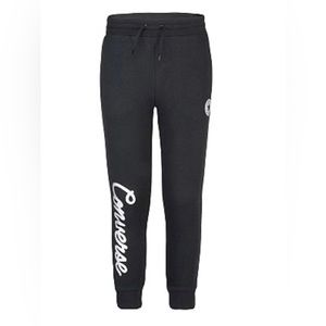 Large 12-13 years old black Converse joggers *never worn*